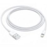 Apple A1480 USB - Lightning (8Pin) gyári adatkábel 1 méter (MD818ZM/A) fotó