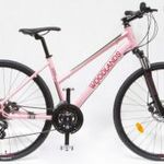 Woodlands Cross 1.1 női crosstrekking kerékpár 17" Rózsaszín fotó