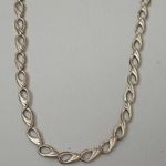 Mutatós női ezüst nyaklánc-nyakék 45 cm fotó