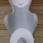 Thermobaby Babycoon babatartó fürdőkádba - szín Grey Charm fotó