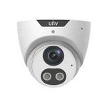 Uniview Prime-I 8MP Tri-Guard turret dómkamera, 4mm fix objektívvel, mikrofonnal és hangszóróval ... fotó