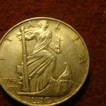 Olasz ezüst 10 lira 1936 ritka, nagyon szép 10 gramm 0.835 fotó