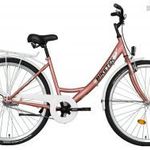 Biketek Jázmin 28 kontrás városi kerékpár rozé fotó