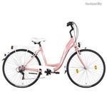 Koliken Sweet Bike 28 városi kerékpár Rózsaszín fotó
