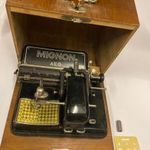 Antik AEG MIGNON írógép ritkaság - pazar állapotban! fotó