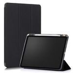 Apple iPad 12.9 2020 tablet védőtok toll tartóval, Fekete fotó