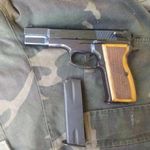 Eladó Parabellum Luger Mauser MOD94 P9RC számazonos gáz-riasztó pisztoly póttárral! fotó