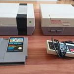 2db Nintendo NES, Super Mario kazetta, kontroller fotó