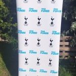 Tottenham Hotspur FC Roll up bemutató tábla alumínium házban táskával fotó
