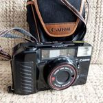 régi Canon AF35M II analóg fényképezőgép szép állapotban gyári tokkal fotó