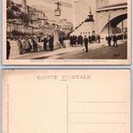 Grenoble, Franciaország, Bastille felvonó állomása. képeslap, képeslevelezőlap fotó