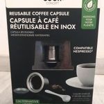 Újrahasználható, tartós acélkapszula Nespresso kávégépekhez Cook Concept fotó