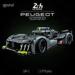 Lepin Technic 42156 Peugeot 9X8 24H Le Mans Hypercar 1775db + grátisz lego mágnes ÚJ BP! fotó