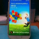 SAMSUNG S4 - TELEFON+TÖLTŐ / KÁRTYAFÜGGETLEN. - AKKUFEDÉL NINCS - TÖBB TOKKAL fotó
