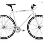 Csepel Royal 3* férfi fixi kerékpár 59 cm Fehér fotó