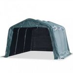 Sötétzöld elmozdítható PVC állattartó sátor 550 g/m? 3, 3 x 4, 8 m fotó