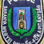 Baranya MegyeI rendőr-főkapitányság Himzett (Változat) K369 fotó