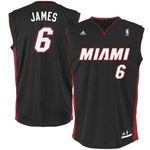 Adidas NBA Miami Heat 6 LeBron James Mez S-es Méretű fotó