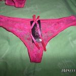Új címkés pink tiszta csipke Tanga Bugyi XL-es fotó