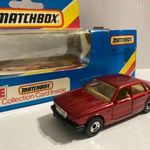 - Matchbox MB-1 - Jaguar XJ6 - 1984 - Macau- autó modell - szép - DOBOZOS gyűjtőkártyás - 1ft nmá fotó