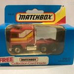 - Matchbox MB-45 - Kenworth Aerodyne - 1981 -Macau- kamion - új - DOBOZOS gyűjtőkártyás - 1ft nmá fotó