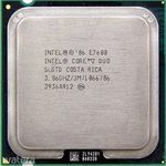 INTEL E7600 proci Core 2 Duo 3.06 GHz CPU LGA 775 processzor fotó
