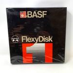 Régi bontatlan csomag BASF FlexyDisk PC-8" 10db-os lemez floppy retro számítógép kiegészítő 1Ft NMÁ fotó
