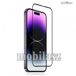 Apple iPhone 15, 4-OK üvegfólia, 1db, 9H, Full Glue, Teljes kijelzőre, Fekete fotó