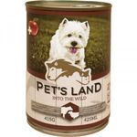 Pet s Land Dog Konzerv Marhamáj-Bárányhús almával 415g fotó