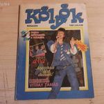 Kölyök magazin 1987/július - A-ha - Ritka - poszter nincs fotó