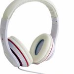 Fejhallgató, On Ear vezetékes HiFi fejhallgató, fehér színű Gembird Los Angeles On Ear MHS-LAX-W fotó