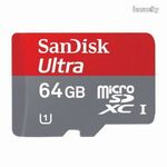 Sandisk Ultra Micro SD 64GB SDXC microSD Class10 fotó