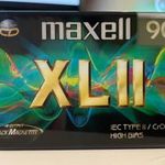 maxell XLII 90 1998 chrome bontatlan, új magnókazetta audio kazetta fotó