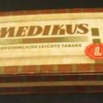Medikus német cigaretta doboz fotó