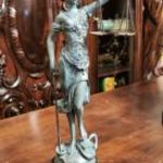 Justitia, az igazság Istennője - monumentális bronz szobor fotó