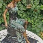 Justitia, az igazság Istennője - bronz szobor fotó