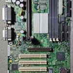 Intel 440BX-3 (Seattle 3) Slot 1 alaplap, Albacomp bios fotó