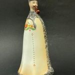 Vintage óbudai porcelán figura - " Cifraszűrben pipázó juhász " --- Aquincum porcelán figura fotó