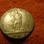 Savoyai Hercegség ezüst /billon/ 5 sol 1795 fotó