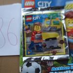 (LE86) ÚJ BONTATLAN LEGO CITY FIGURA , UTCA TAKARITÓGÉPPEL EMBER + ÚJSÁG fotó