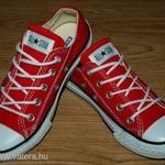 CONVERSE szép piros uniszex kamasz tornacipő 28.5 fotó