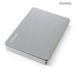 Toshiba 4TB 2, 5" USB3.2 CANVIO FLEX EXCLUSIVE Silver HDTX140MSCAA fotó