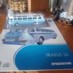 IKARUS 55 "Legendás buszok a múltból" 18 szám DeAgostini 1: 72 ÚJ!!!BONTATLAN!!!ÚJSÁGGAL!!! fotó