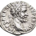 Septimius Severus 193-211 Denar, Virtus & Victory, Római Birodalom RIC24, Ritka fotó