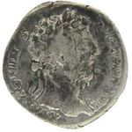 Római ezüst érme - Marcus aurelius denár RIC 287 fotó