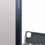 APPLE iPhone 12 Pro Max, View Window ablakos notesz tok, flip tok, Szürke - ACCMOBILE fotó