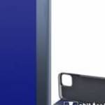 APPLE iPhone 12 Pro Max, View Window ablakos notesz tok, flip tok, Kék - ACCMOBILE fotó