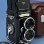 Rolleiflex Rollei 55MM F4 Distagon Zeiss Wide TLR kamera + mérő + tok + CAPS WOW fotó