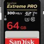 SanDisk Extreme PRO memóriakártya 64 GB SDXC UHS-II Class 10 fotó