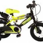 Volare Sportivo neonsárga gyerek bicikli, 12 colos, 95%-ban összeszerelve fotó